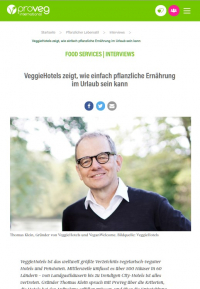 PROVEG FOOD SERVICES Interview mit Thomas Klein